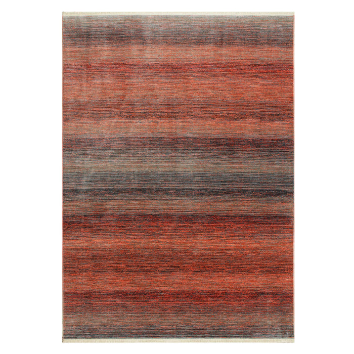 Savoy Modern Area Rug - Pink and Red