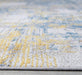 Aqua Washable Area Rug rugsfactory.com