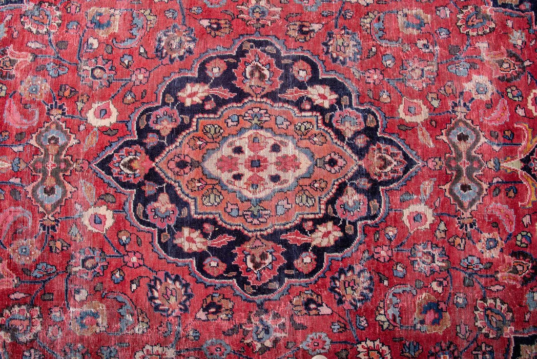 Traditional Vintage Handmade Rug 390X302 CM The Rugs Outlet 