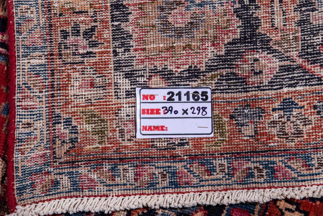 Traditional Vintage Handmade Rug 390X298 CM The Rugs Outlet 