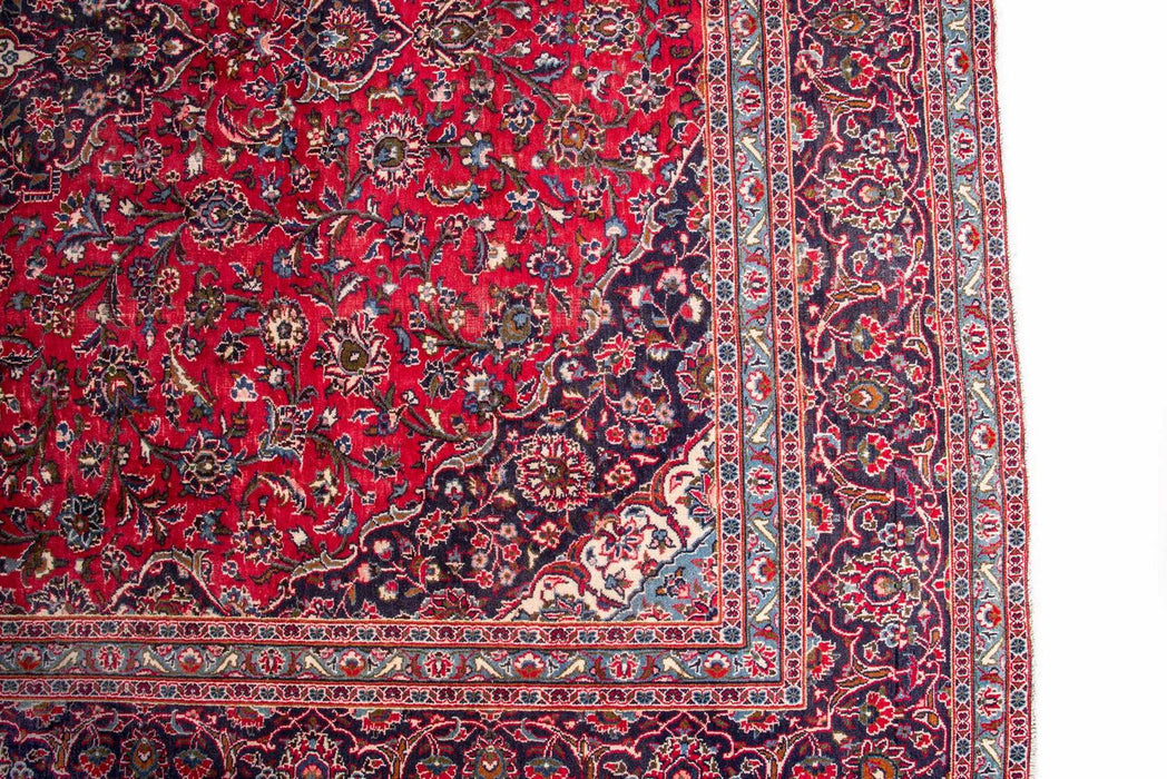 Traditional Vintage Handmade Rug 382X291 CM The Rugs Outlet 