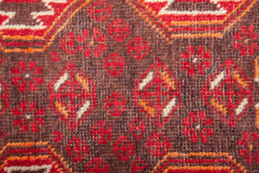 Traditional Vintage Handmade Rug 204X98 CM The Rugs Outlet 