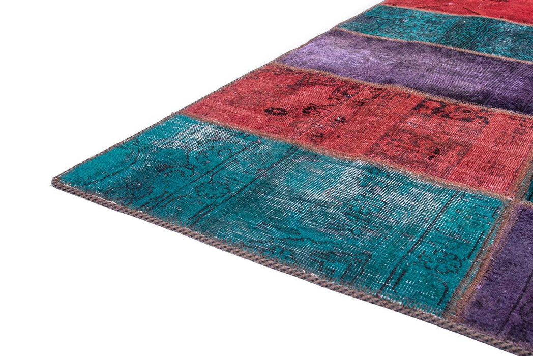 Traditional Vintage Handmade Rug 242X180 CM The Rugs Outlet 