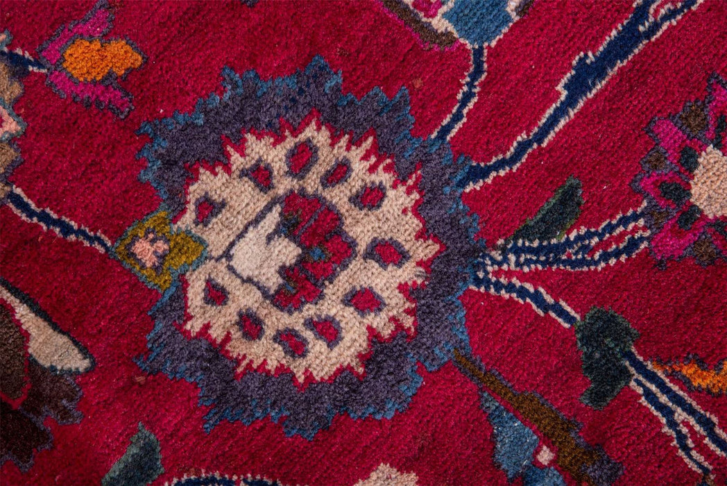 Traditional Vintage Handmade Rug 383X296 CM The Rugs Outlet 