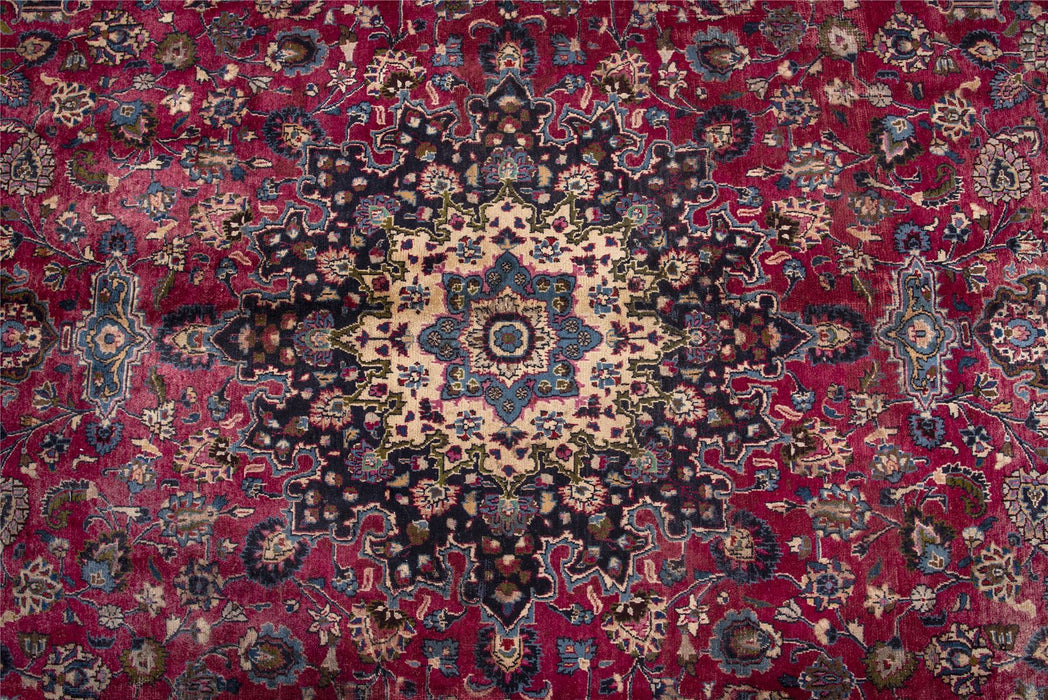 Traditional Vintage Handmade Rug 281 X 385 cm The Rugs Outlet 