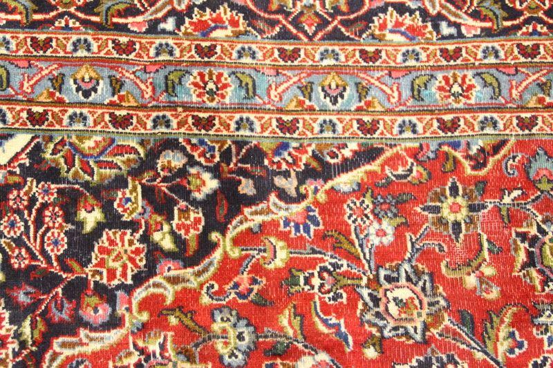 Traditional Vintage Handmade Rug 270x353cm The Rugs Outlet 