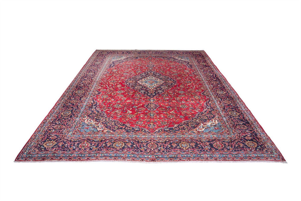 Traditional Vintage Handmade Rug 400X297 CM The Rugs Outlet 