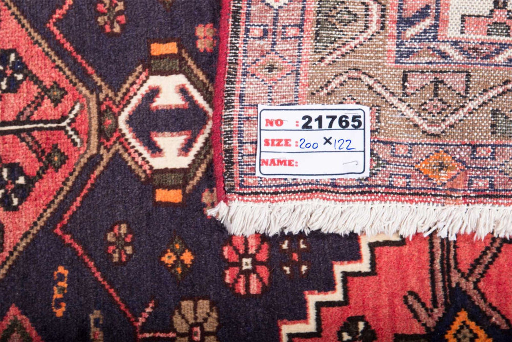 Traditional Vintage Handmade Rug 200X122 CM The Rugs Outlet 