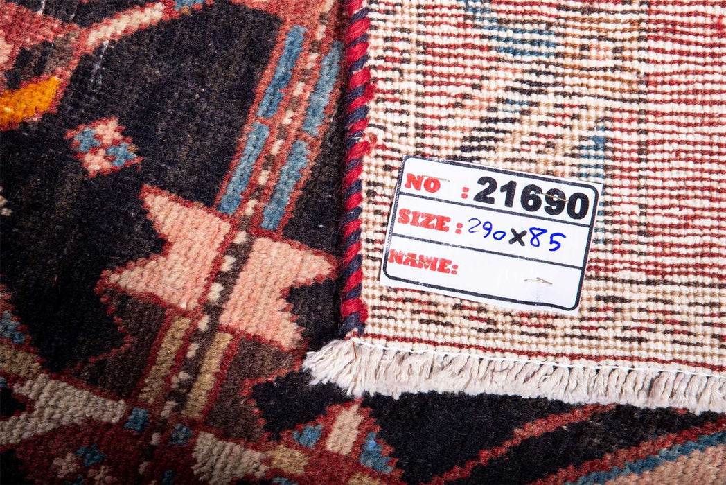 Traditional Vintage Handmade Rug 290X85 CM The Rugs Outlet 