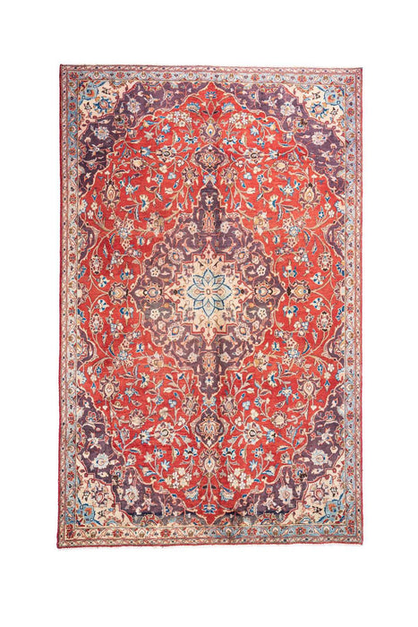 Traditional Vintage Handmade Rug 263X170 CM The Rugs Outlet 