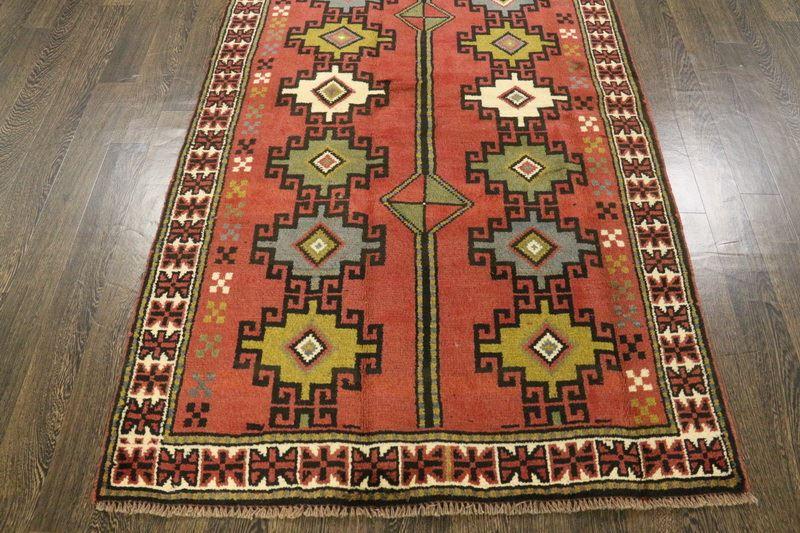 Traditional Vintage Handmade Rug 115x190cm The Rugs Outlet 