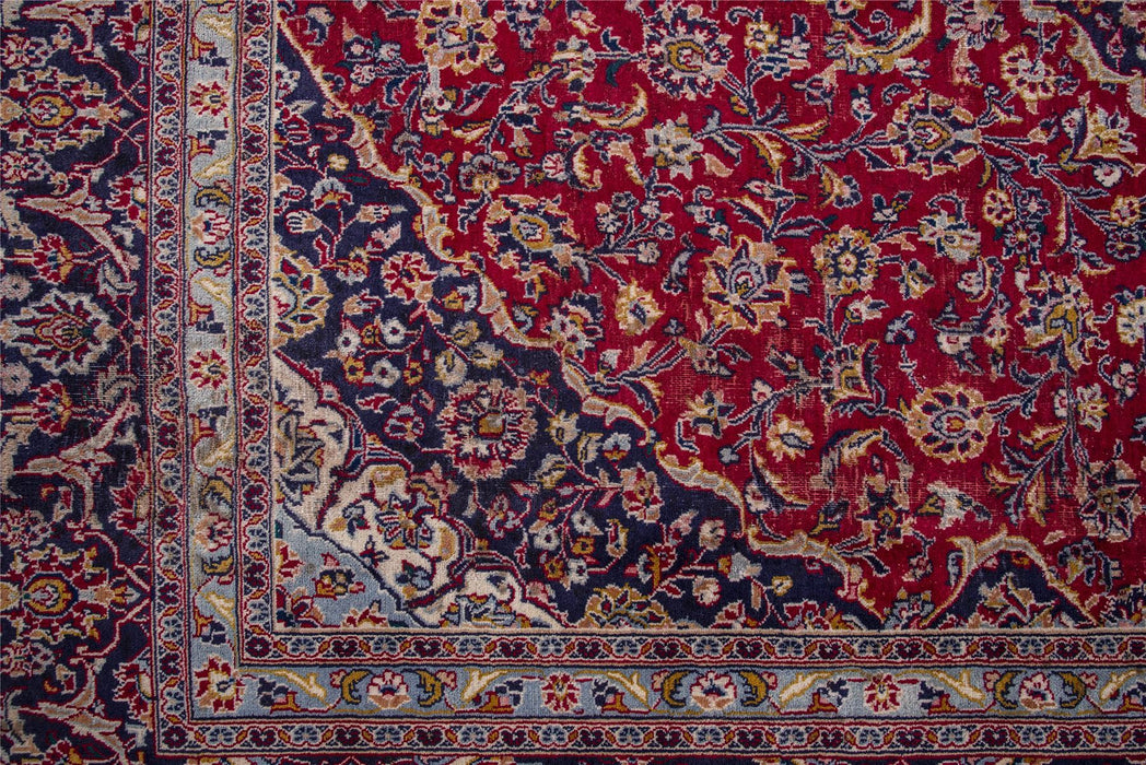 Traditional Vintage Handmade Rug 291 X 380 cm The Rugs Outlet 