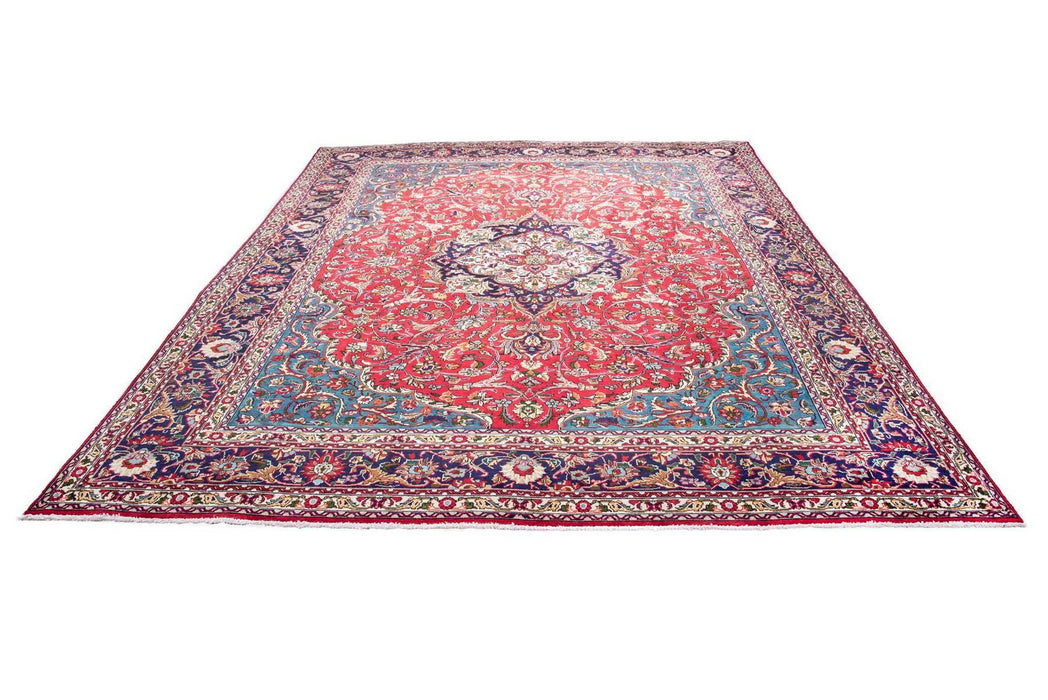 Traditional Vintage Handmade Rug 400X303 CM The Rugs Outlet 