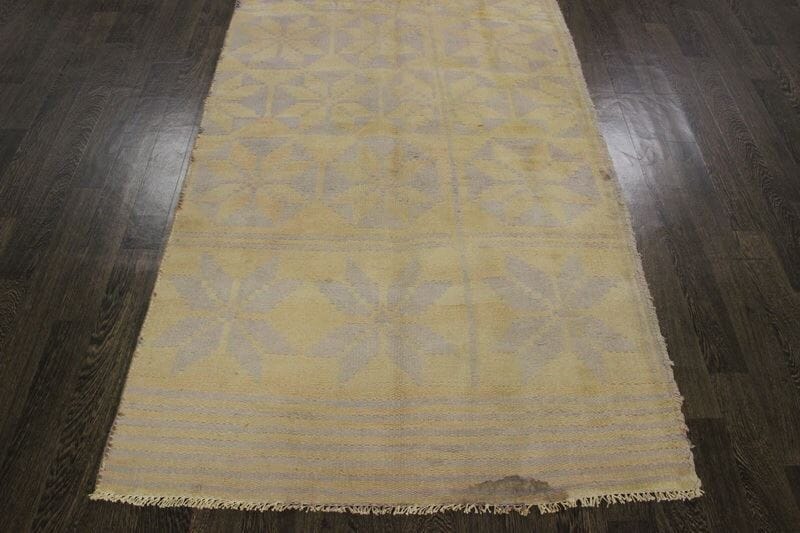 Traditional Vintage Handmade Rug 365X120 CM The Rugs Outlet 