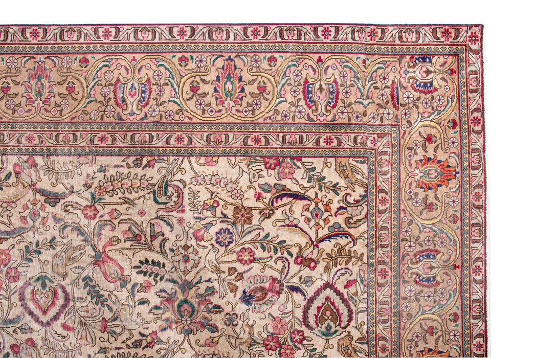 Traditional Vintage Handmade Rug 337X293 CM The Rugs Outlet 