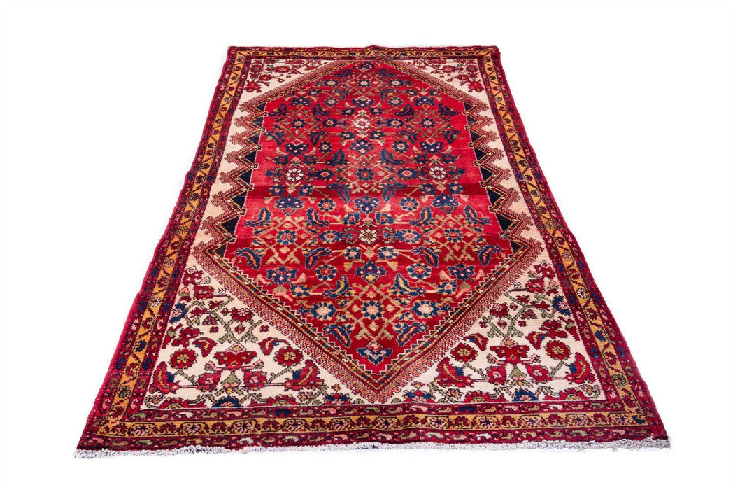 Traditional Vintage Handmade Rug 265X118 CM The Rugs Outlet 