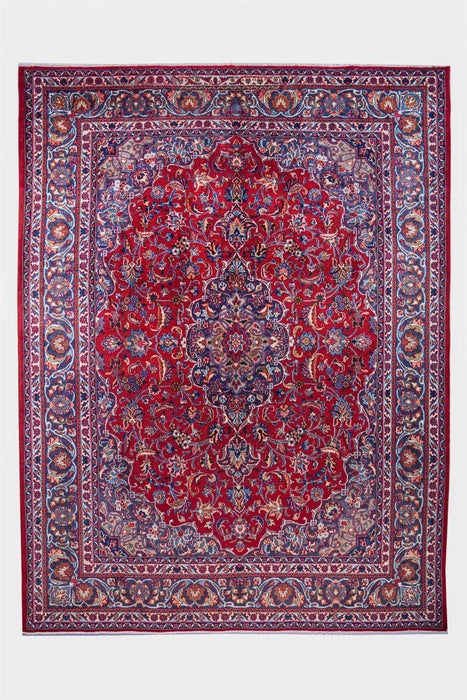 Traditional Vintage Handmade Rug 383X288 CM The Rugs Outlet 