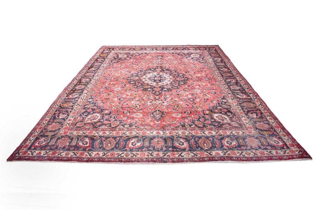 Traditional Vintage Handmade Rug 388X307 CM The Rugs Outlet 