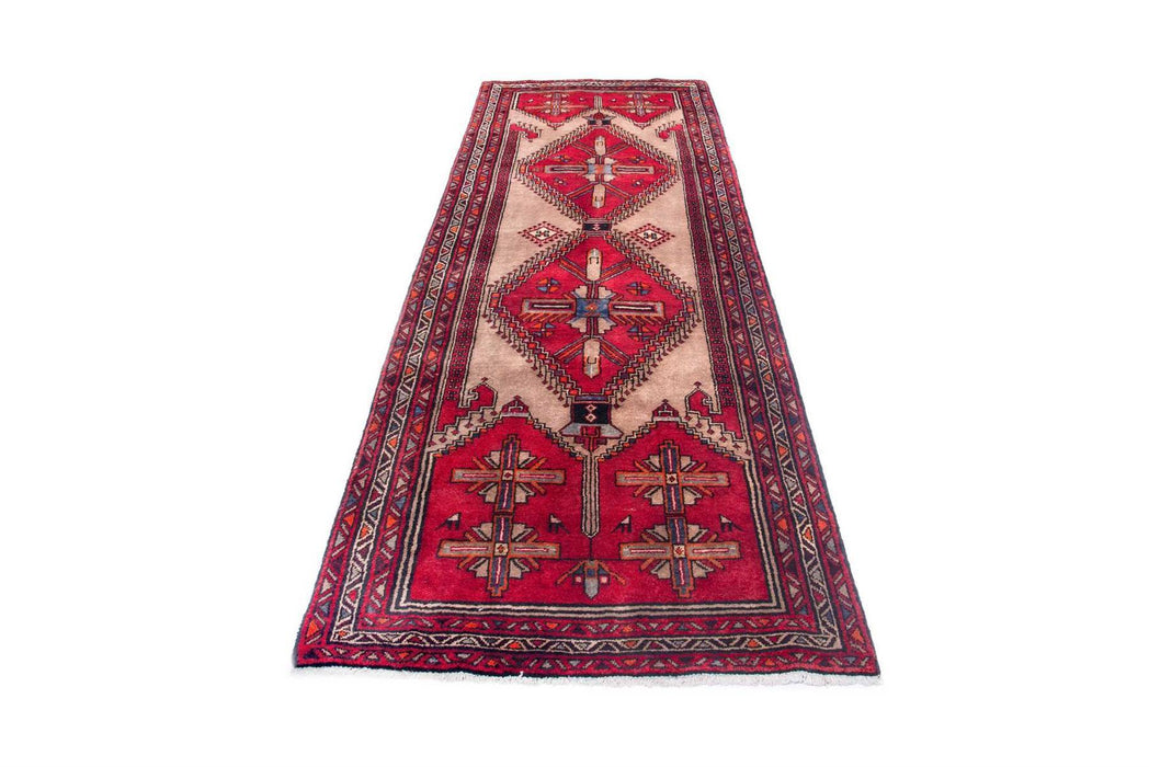 Traditional Vintage Handmade Rug 323X115 CM The Rugs Outlet 