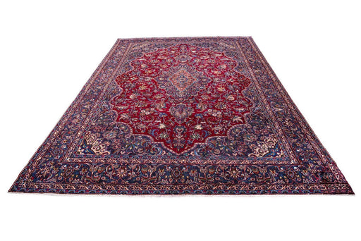 Traditional Vintage Handmade Rug 390X282 CM The Rugs Outlet 