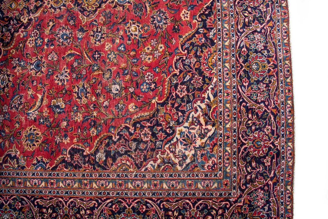 Traditional Vintage Handmade Rug 390X290 CM The Rugs Outlet 