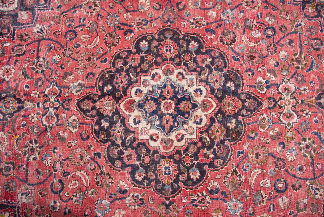 Traditional Vintage Handmade Rug 388X307 CM The Rugs Outlet 