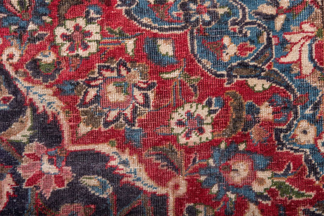 Traditional Vintage Handmade Rug 346X242 CM The Rugs Outlet 