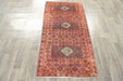 Traditional Vintage Handmade Rug 82x170cm The Rugs Outlet 