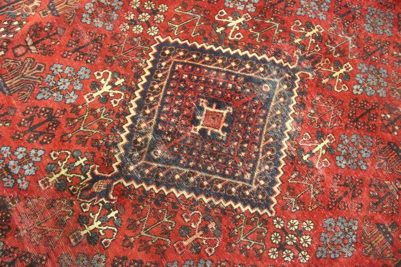 Traditional Vintage Handmade Rug 300x203cm The Rugs Outlet 