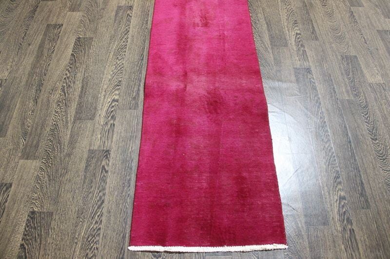 Traditional Vintage Handmade Rug 290X60 CM The Rugs Outlet 