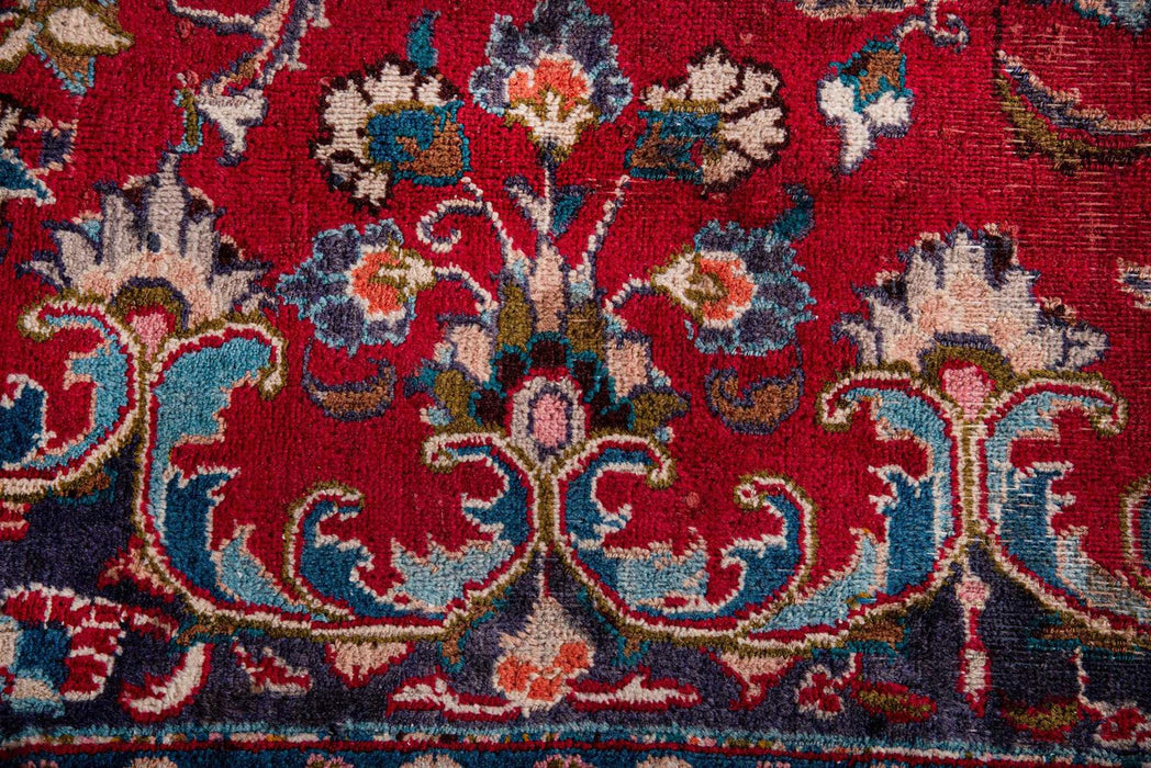 Traditional Vintage Handmade Rug 385X282 CM The Rugs Outlet 