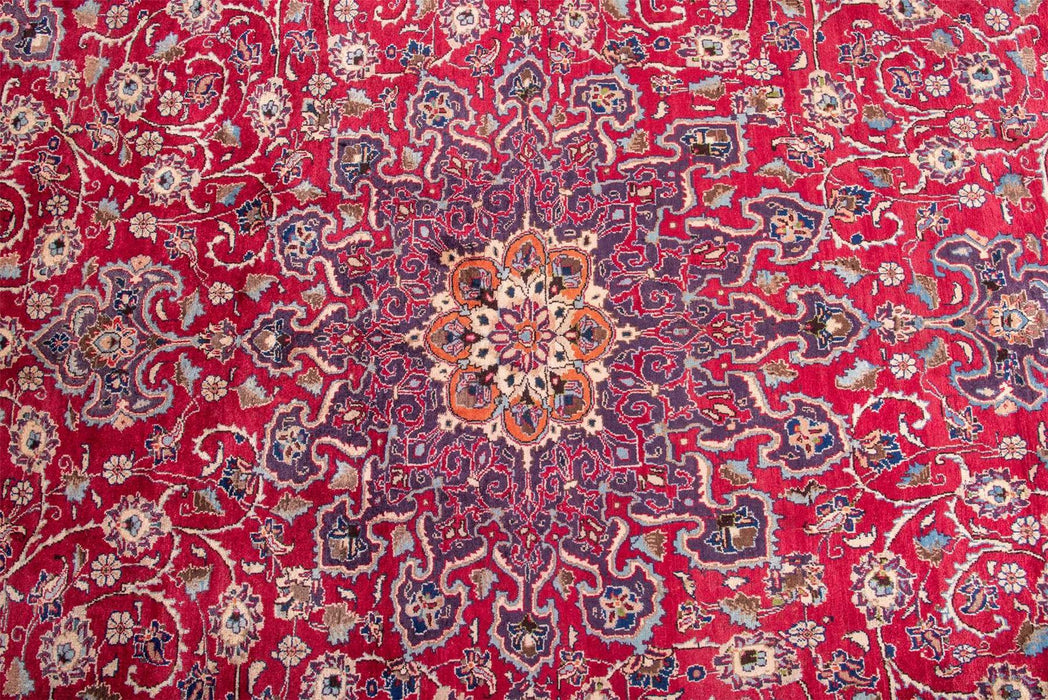 Traditional Vintage Handmade Rug 387X290 CM The Rugs Outlet 