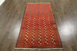 Traditional Vintage Handmade Rug 95x194cm The Rugs Outlet 