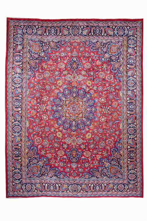 Traditional Vintage Handmade Rug 388X292 CM The Rugs Outlet 