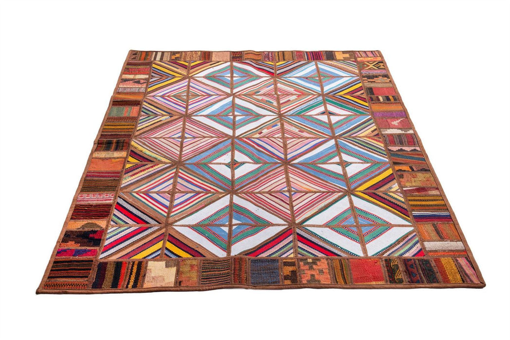 Traditional Vintage Handmade Rug 335X127 CM The Rugs Outlet 