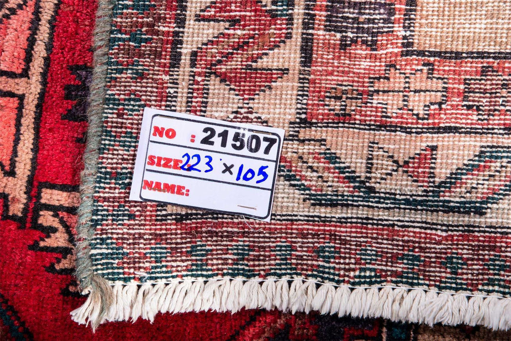 Traditional Vintage Handmade Rug 223X105 CM The Rugs Outlet 