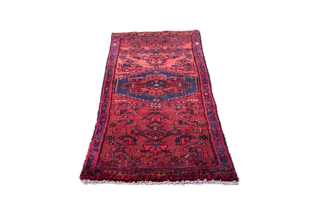 Traditional Vintage Handmade Rug 216X73 CM The Rugs Outlet 