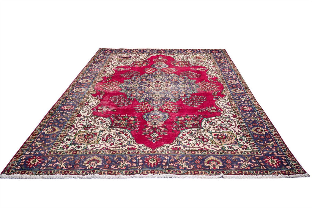 Traditional Vintage Handmade Rug 296X200 CM The Rugs Outlet 