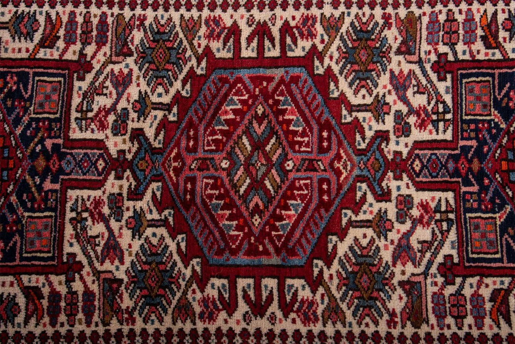 Traditional Vintage Handmade Rug 355X90 CM The Rugs Outlet 