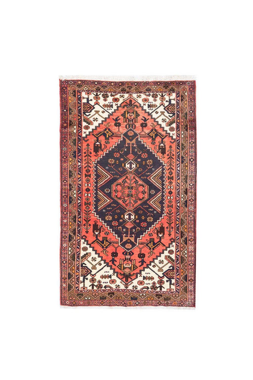 Traditional Vintage Handmade Rug 200X122 CM The Rugs Outlet 