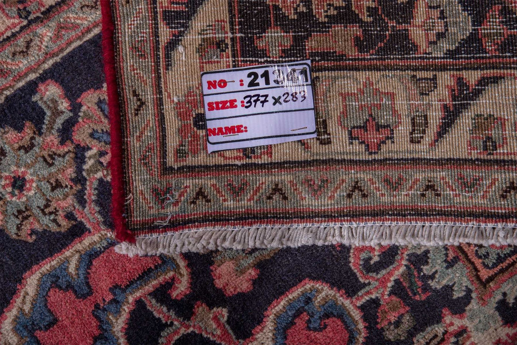 Traditional Vintage Handmade Rug 377X283 CM The Rugs Outlet 