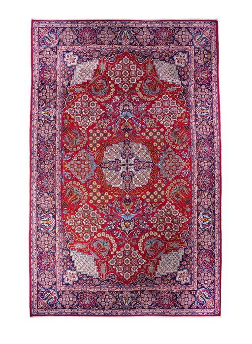 Traditional Vintage Handmade Rug 473X307 CM The Rugs Outlet 