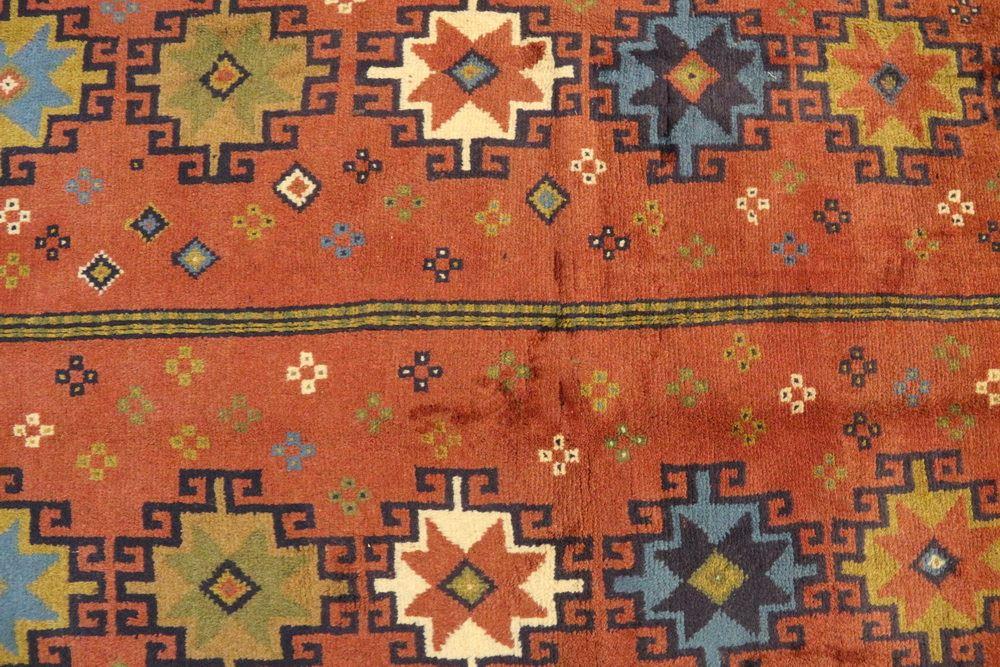 Traditional Vintage Handmade Rug 112x183cm The Rugs Outlet 