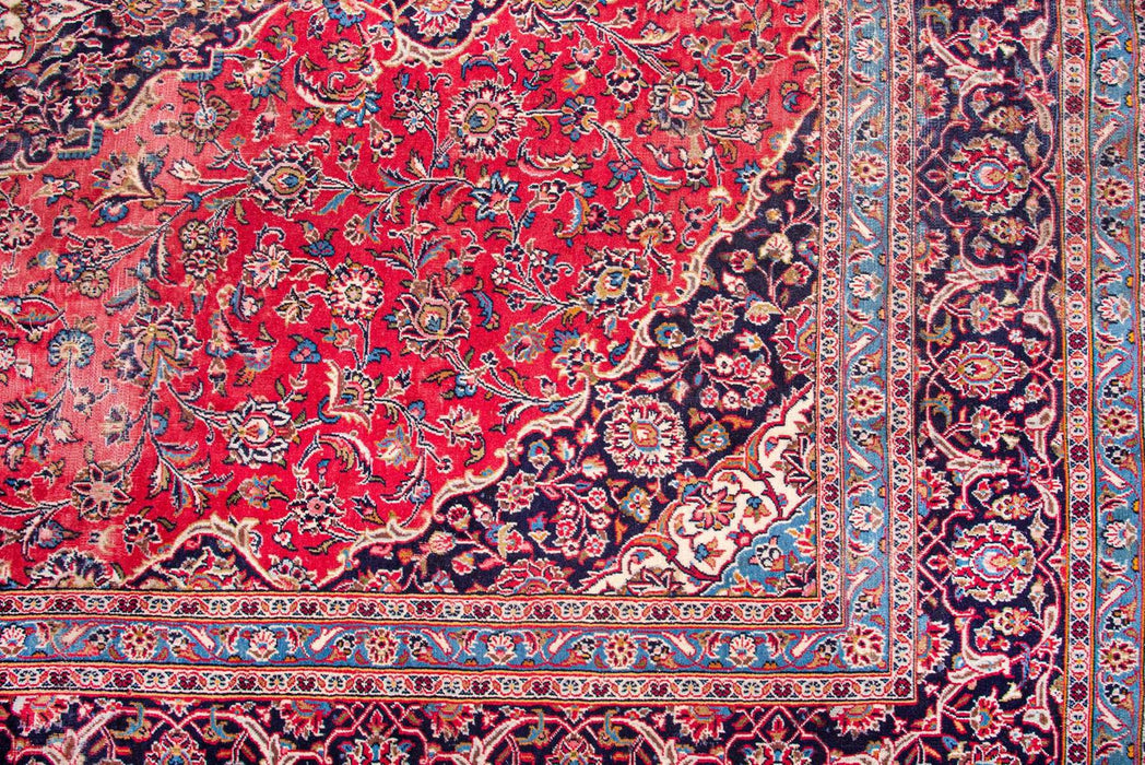 Traditional Vintage Handmade Rug 380X290 CM The Rugs Outlet 