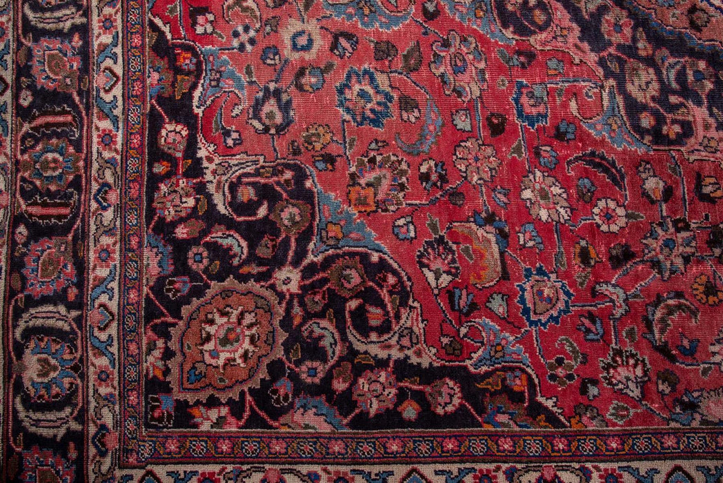 Traditional Vintage Handmade Rug 383X306 CM The Rugs Outlet 