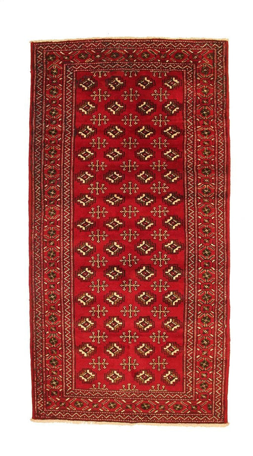 Traditional Vintage Handmade Rug 247 X 128 CM The Rugs Outlet 