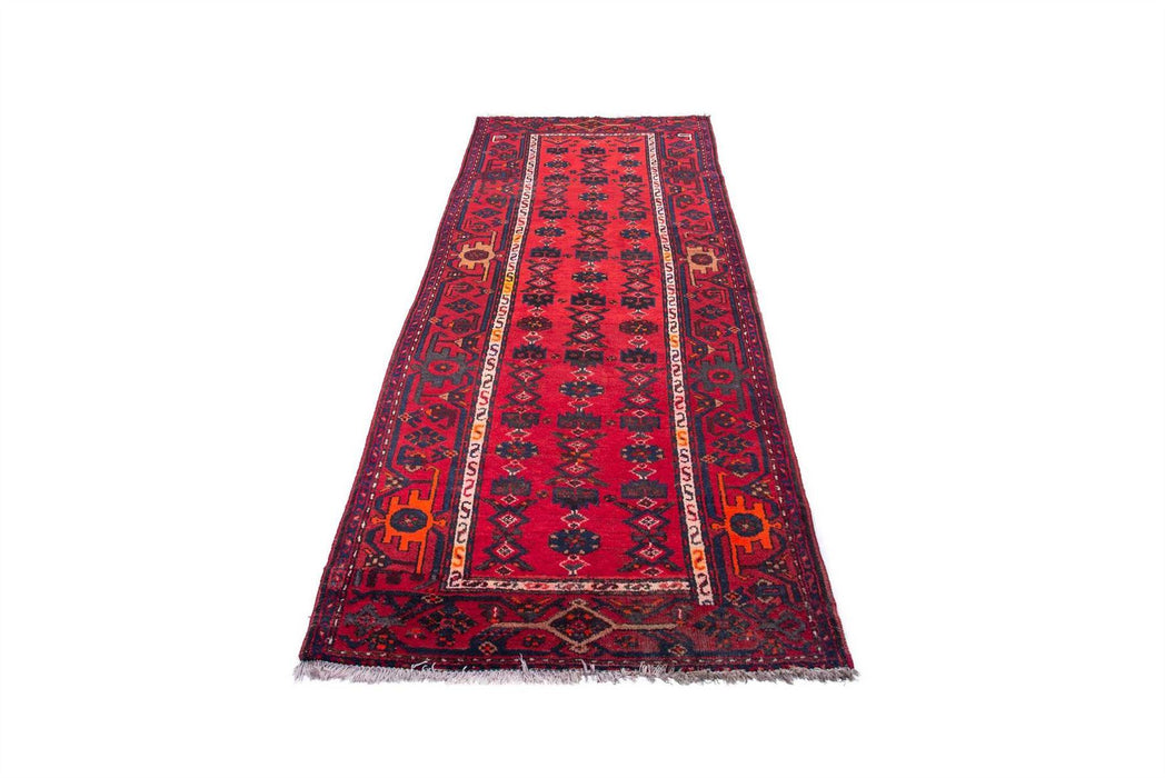 Traditional Vintage Handmade Rug 267X105 CM The Rugs Outlet 