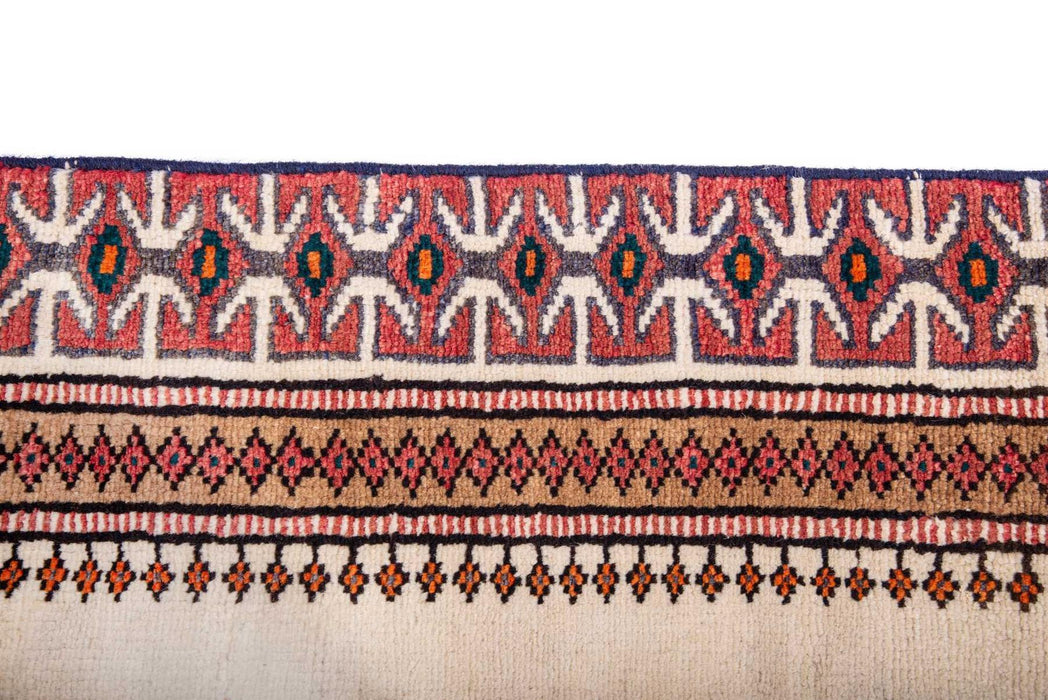 Traditional Vintage Handmade Rug 247X117 CM The Rugs Outlet 