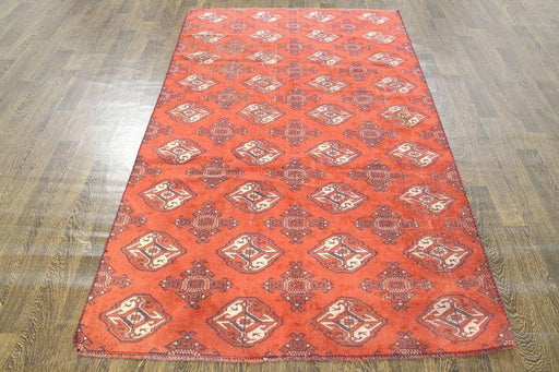 Traditional Vintage Handmade Rug 132x220cm The Rugs Outlet 