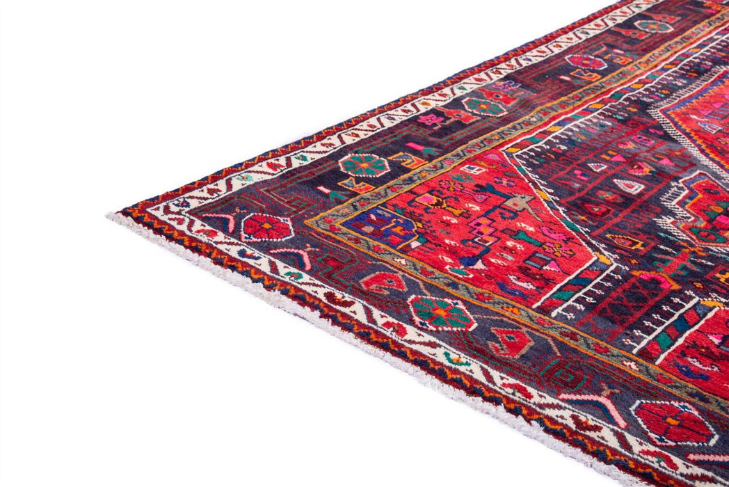 Traditional Vintage Handmade Rug 288X148 CM The Rugs Outlet 